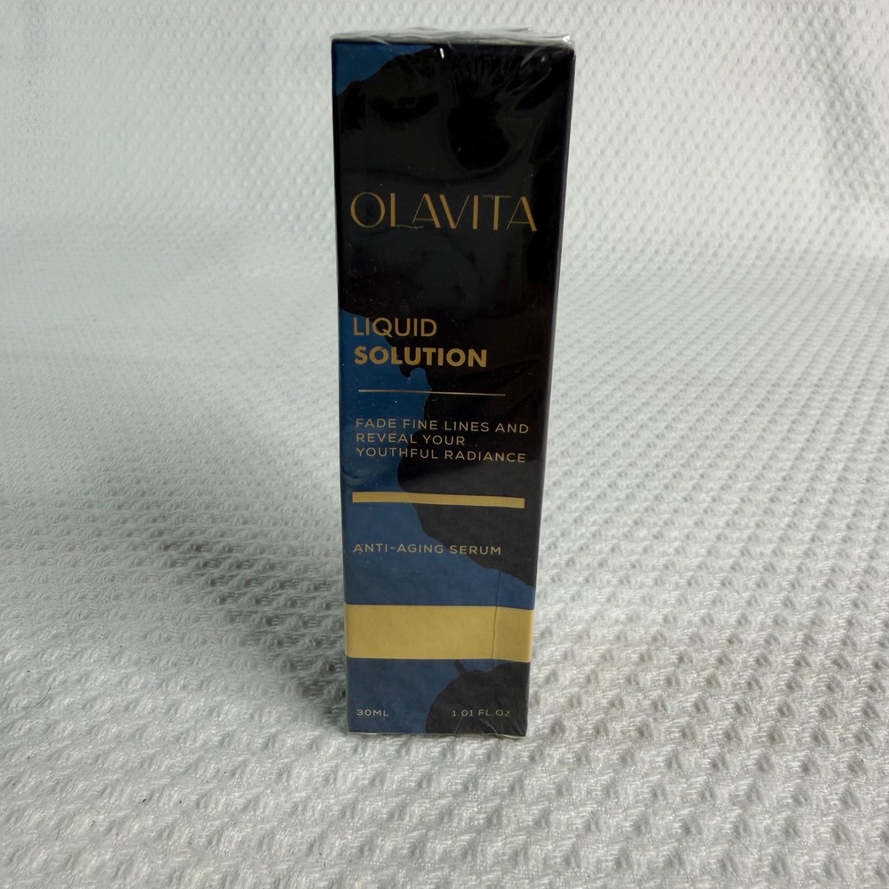 Olavita Liquid Solution Anti-Aging Serum 30ml Collagen Hyaluronic Acid NEW